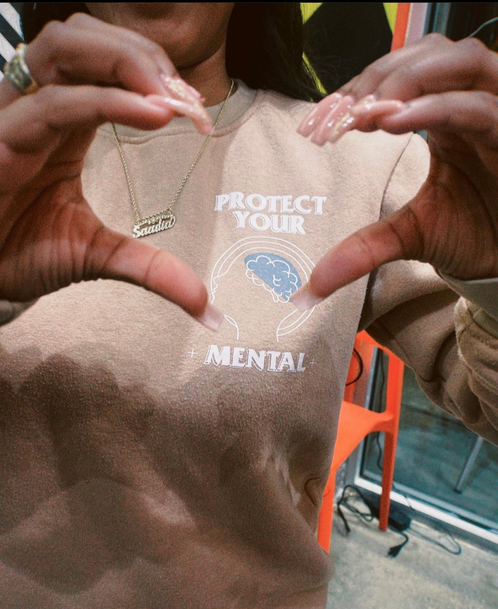 “Protect Your Mental” Crewnecks